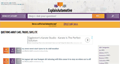 Desktop Screenshot of explainautomotive.com